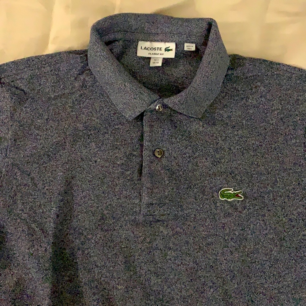 Lacoste SS Polo Shirt in good condition Mens Size 2 XS